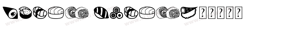 Sushi Moshi字体转换